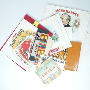 Lot of 20 Inner Cigar Box Labels Paper Spirit St Louis Yankee Girl and More